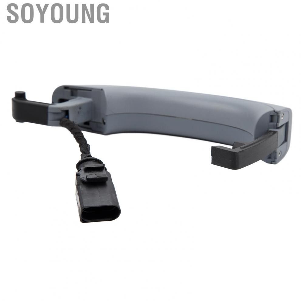 Soyoung Car Exterior Door Handle  4L0837205B Perfect Fit ABS Keyless Entry for Q7 2007 To 2015