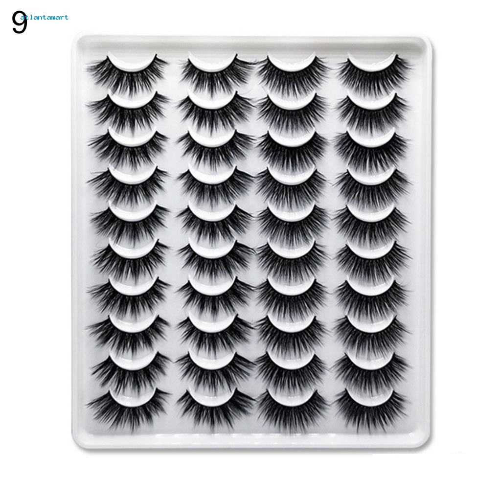 Túi Đựng Đồ Dùng Cao Cấp Tiện Dụng| Set 20 Cặp Lông Mi Giả 6D Dày Tự Nhiên