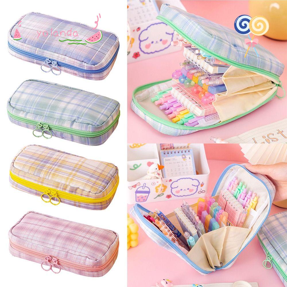Túi Đựng Bút Cỡ Lớn Thiết Kế Năm Ngăn Tiện Dụng