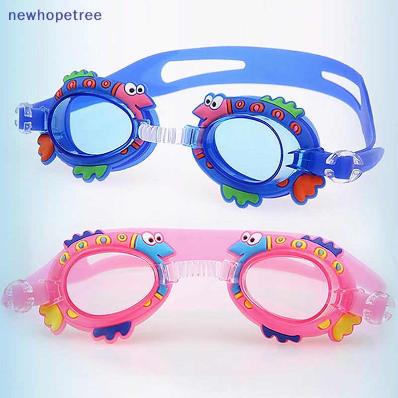 Kính Bơi Chống Sương Mù Họa Tiết Hoạt Hình Cho Bé
