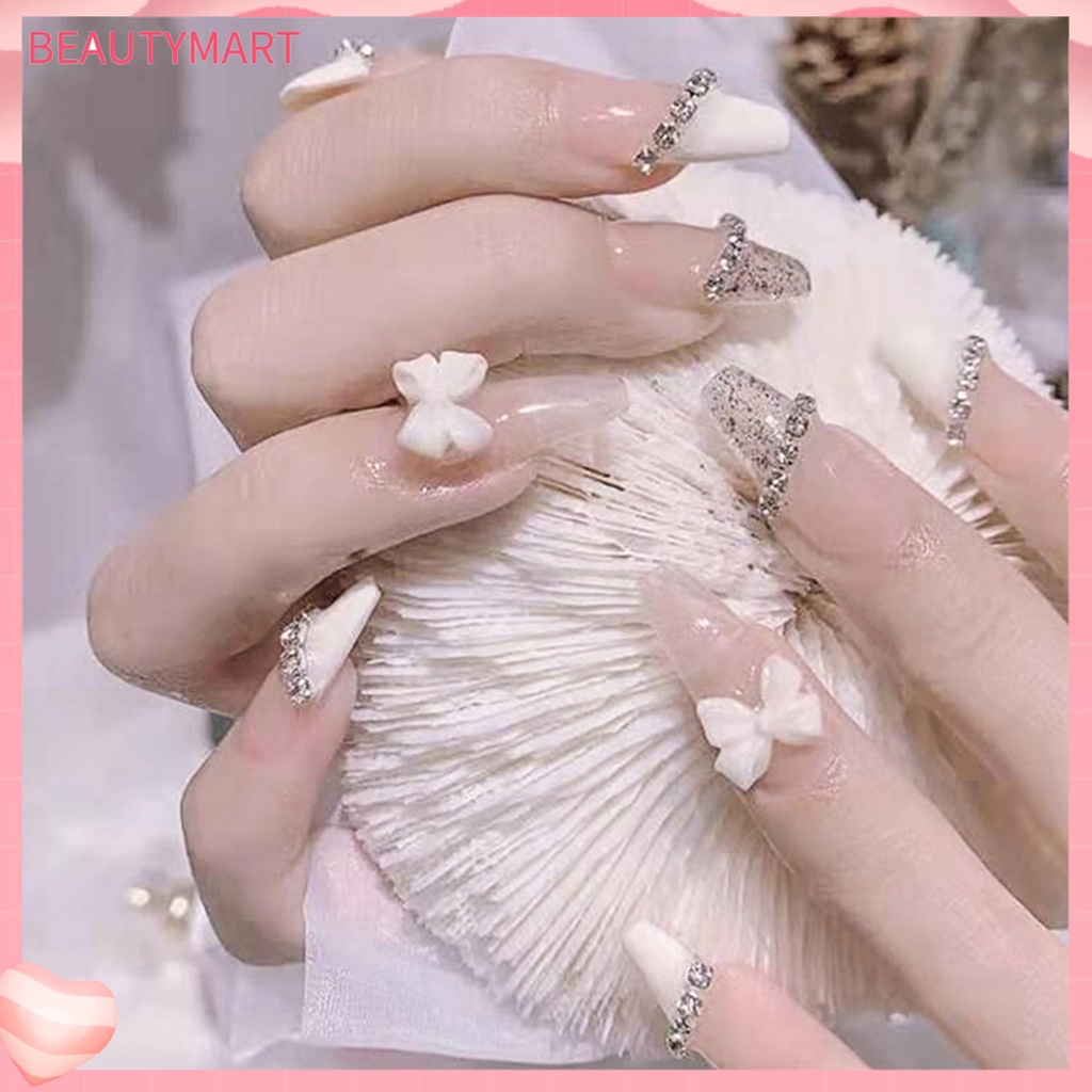 Set 12 Dây Xích Kim Loại Bản Rộng Trang Trí Móng Tay Nghệ Thuật