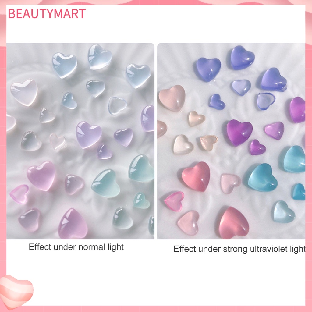 1 Hộp Phụ Kiện Trang Trí Móng Tay 3D Bằng Nhựa Resin Màu Sắc Sống Động Dễ Phối Đồ Dành Cho Nữ