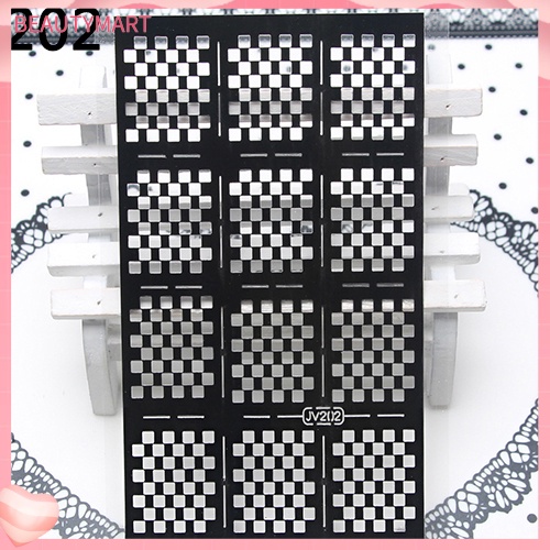 1 Tấm Sticker Rỗng Dán Móng Nghệ Thuật DIY Dễ Sử Dụng