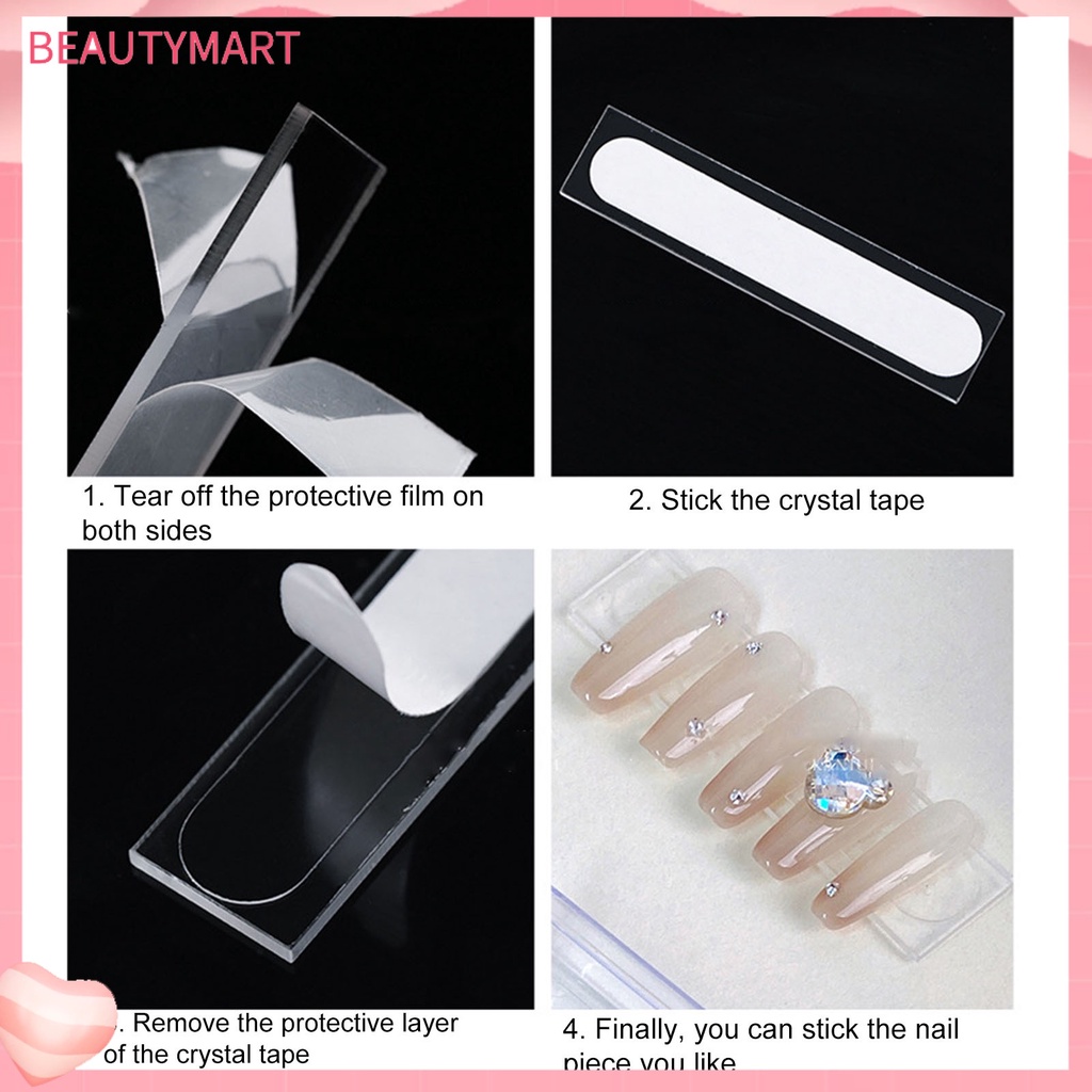 Hộp Nhựa Trong Suốt Đựng Móng Tay Giả Tiết Kiệm Không Gian Chống Bụi