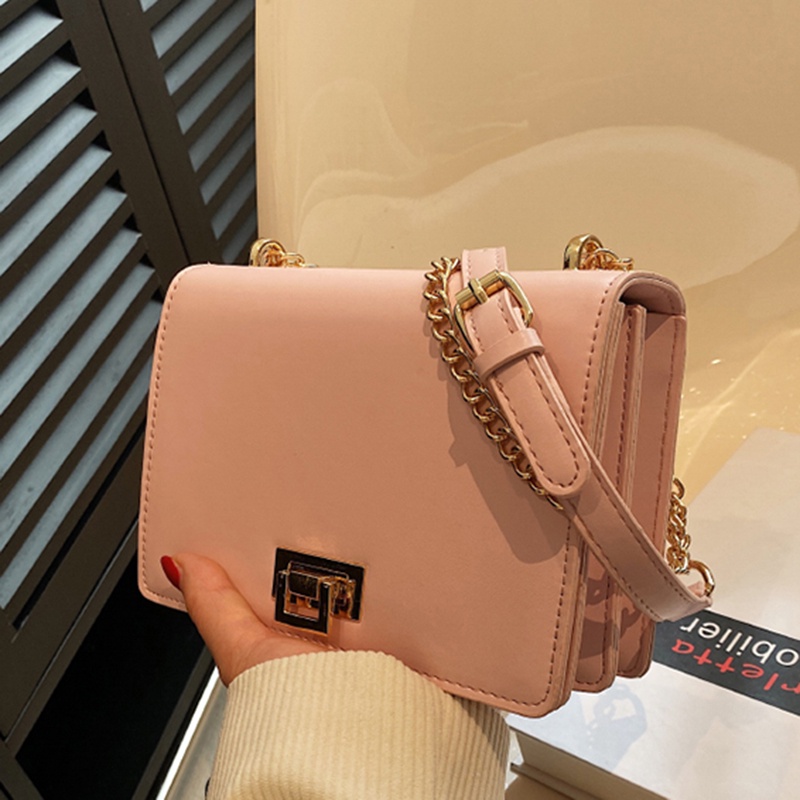Túi Đeo Chéo Hình Vuông Cỡ Nhỏ Phong Cách Hàn Quốc Thời Trang Cho Nữ