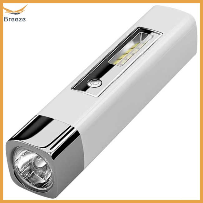 Đèn Pin Led Cob Mini Sạc Usb Đa Năng Dành Cho Xe Đạp