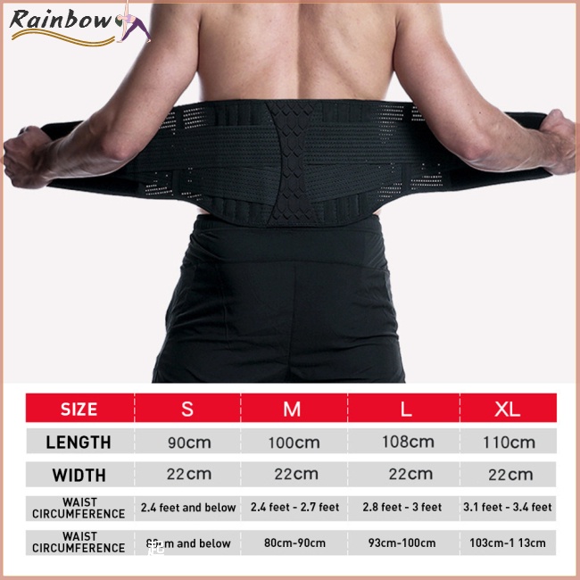 Đai Đeo Hỗ Trợ Lưng Hai Lớp Thoáng Khí Thoải Mái Có Thể Điều Chỉnh Cho Sciatica Herniated Disk Scoliosis