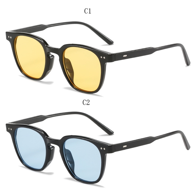 Kính Mát Hình Vuông Chống Tia UV400 Phong Cách Cổ Điển Thời Trang Mùa Hè Dành Cho Nữ