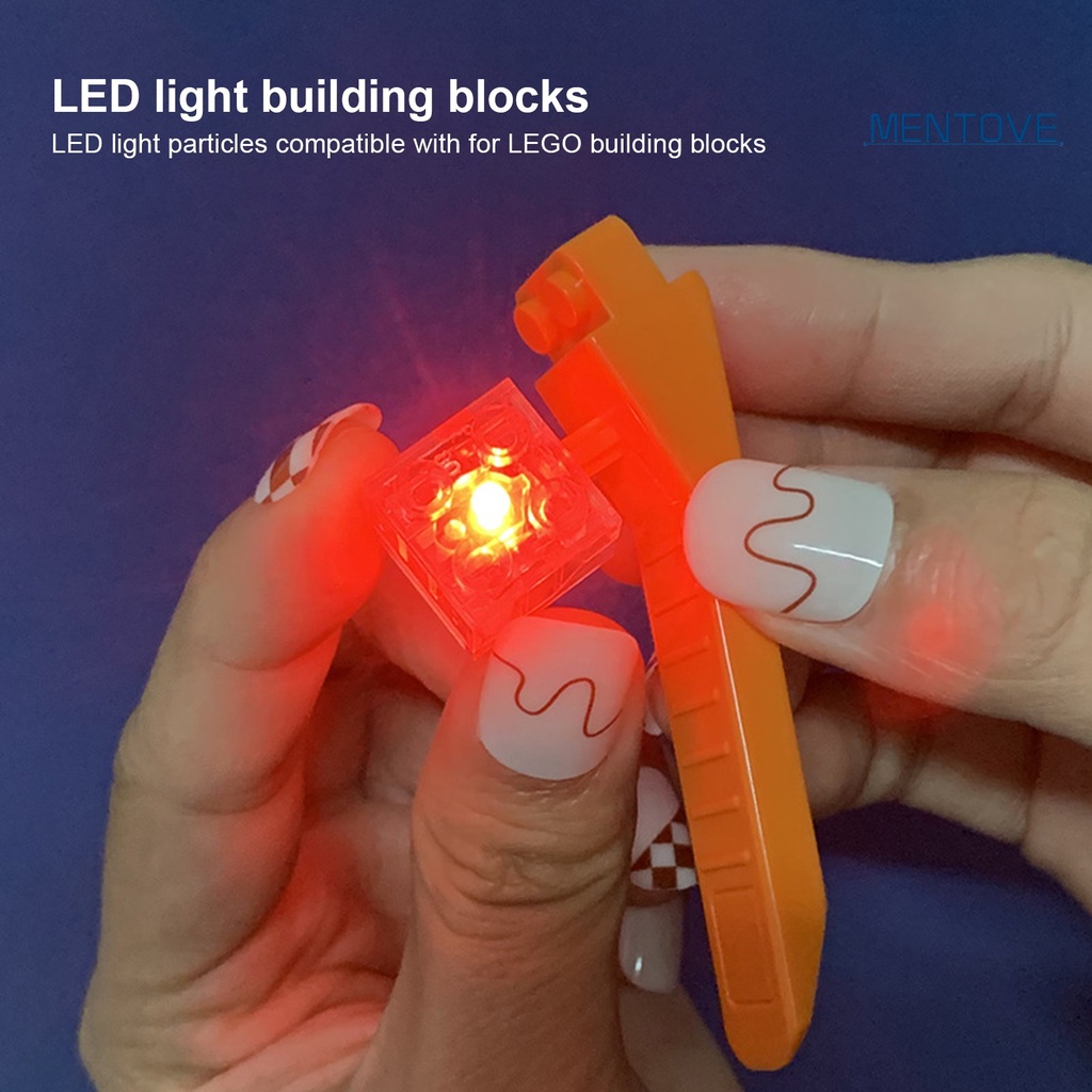 [MT] Khối Xây Dựng Không Dây Phát Sáng DIY Đồ Chơi Giáo Dục Trang Trí Khối Gạch Có Khả Năng Hands-on Quà Sinh Nhật