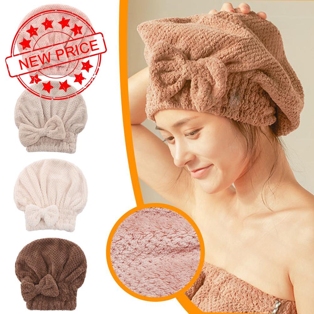 Mũ Trùm Đầu Làm Khô Tóc Nhanh Phong Cách Mới Cho Nữ O9C8