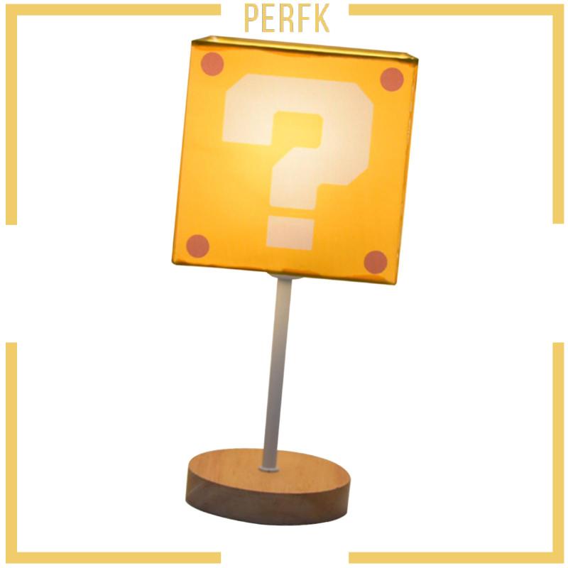 [Perfk] Đèn Ngủ 3 Chiều Có Thể Điều Chỉnh Độ Sáng Để Bàn Đầu Giường