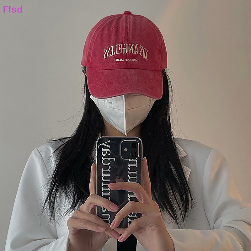 {Ffsd} Mũ Bóng Chày Thể Thao Cotton Mềm Mại Cỡ Lớn In Chữ Pring Thời Trang Xuân Hè Phổ Biến Dành Cho Bạn Nữ * Bán Chạy