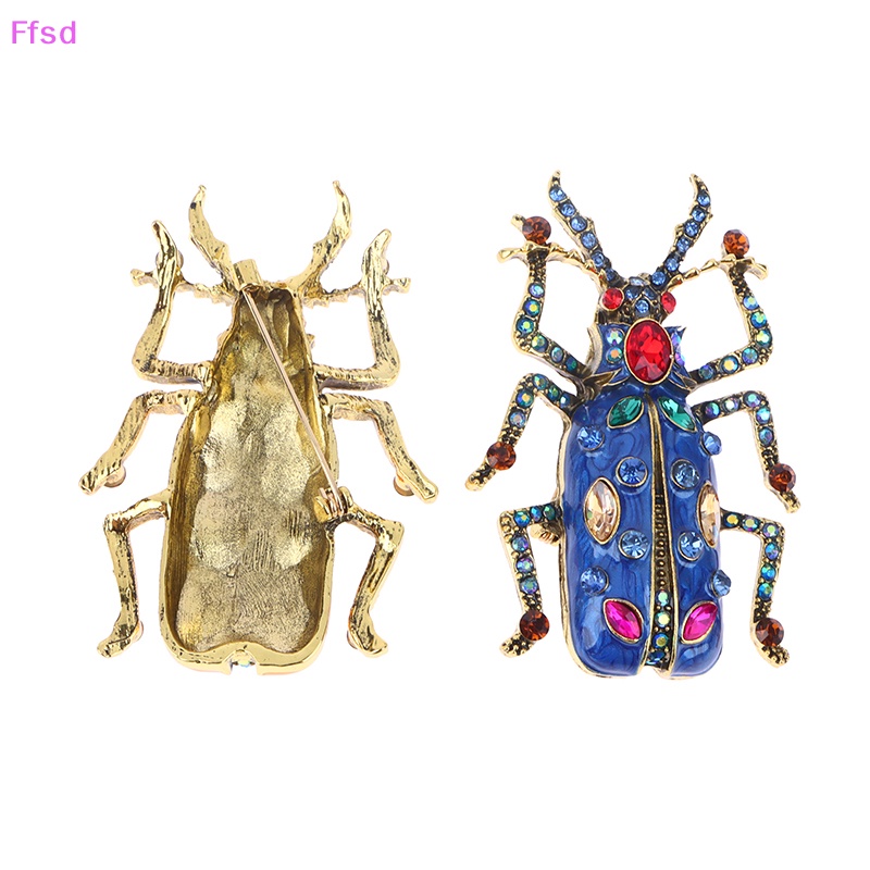 Ghim Cài Áo Hình Bọ Cánh Cứng Tráng Men Thời Trang Mùa Hè Cho Nữ