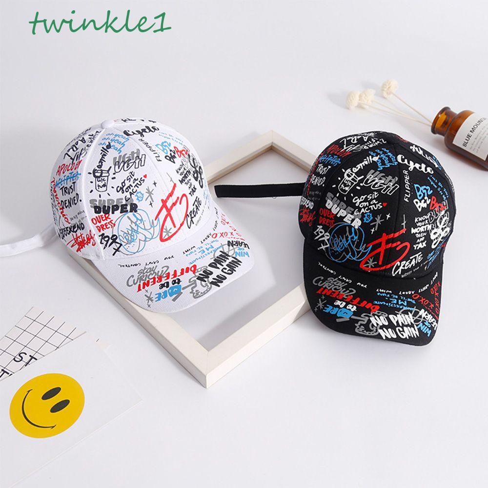 Mũ Lưỡi Trai Họa Tiết Graffiti Cá Tính Dễ Phối Đồ Thời Trang Unisex