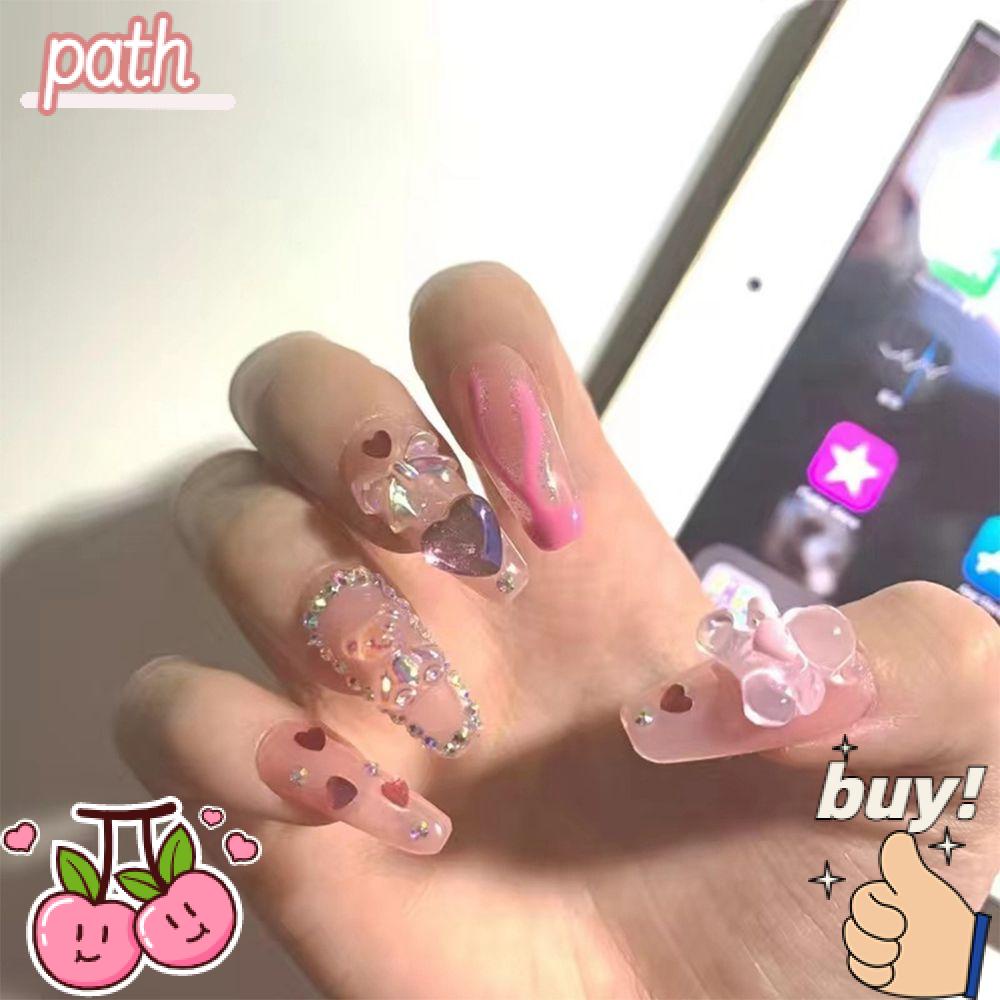 Hộp 24 Móng Tay Giả Có Thể Tháo Rời