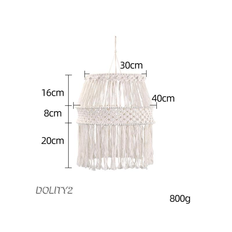 Vỏ Bọc Bóng Đèn Macrame Phong Cách Bohemian Độc Đáo Trang Trí Nhà Cửa / Tiệc Cưới