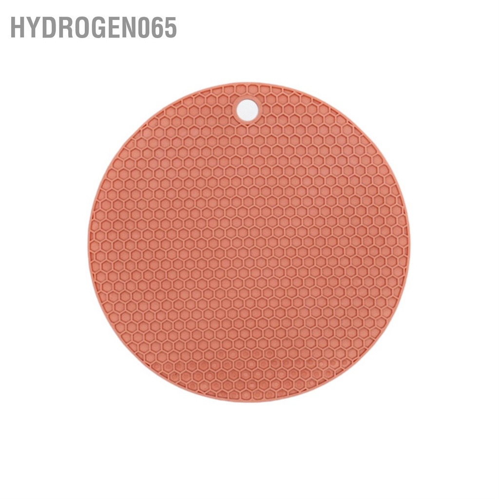 Hydrogen065 Placemat tròn Cao su độc hại miễn phí Chống trơn trượt Bàn cách nhiệt có thể giặt được Tấm cho bát cốc