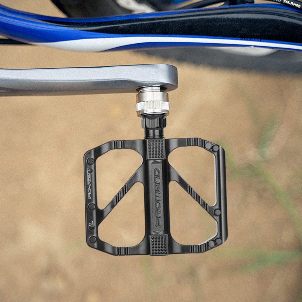 1 Cặp Bàn Đạp Xe Đạp Thiết Kế Rỗng Siêu Nhẹ Tháo Lắp Nhanh Chống Trượt Bằng Hợp Kim Nhôm