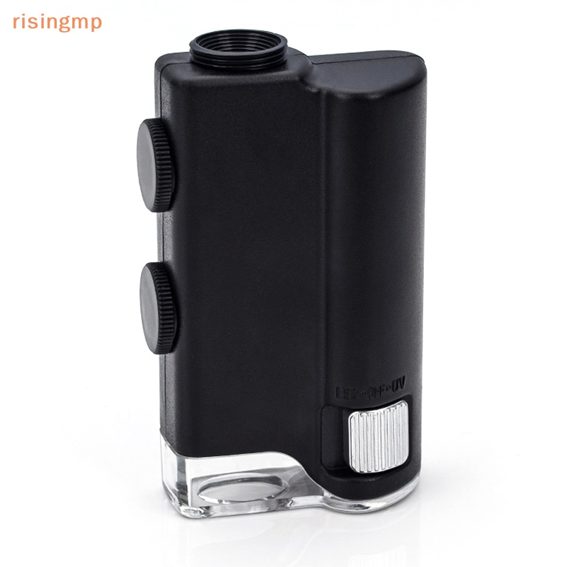 Kính Hiển Vi Mini 60x-100x Bỏ Túi Với Túi Da Tiện Dụng