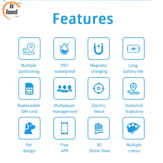 Thiết Bị Định Vị Gps G15 Chống Nước Kết Nối Wifi Cho Thú Cưng