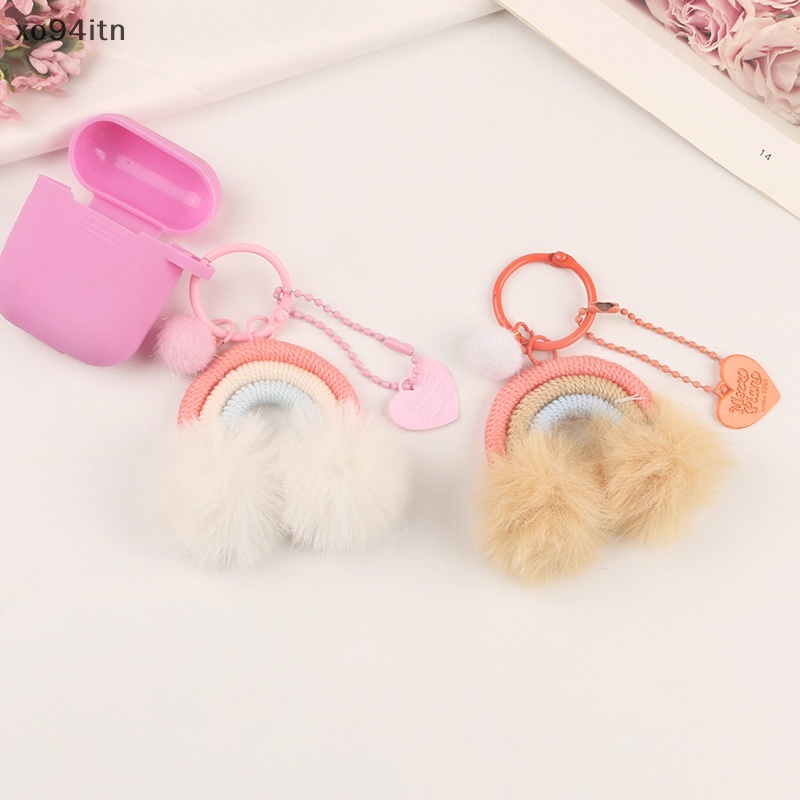 Móc Khóa Dây Bện Hình Mưa Dễ Thương Cho Nữ