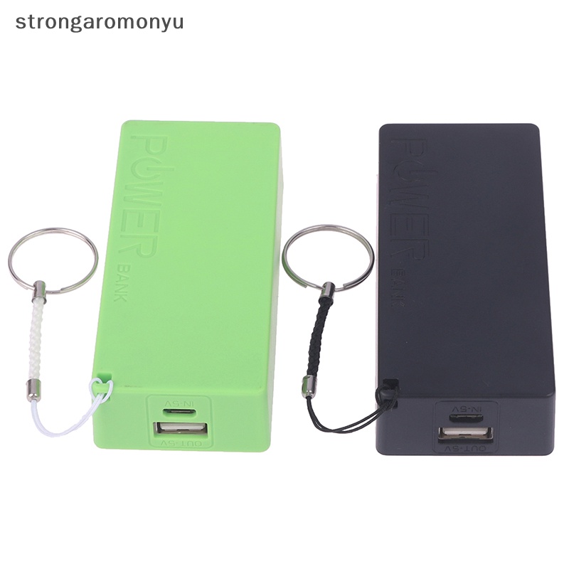 1 Hộp Đựng Pin DIY 2 Ngăn 18650 Bằng ABS Chất Lượng Cao