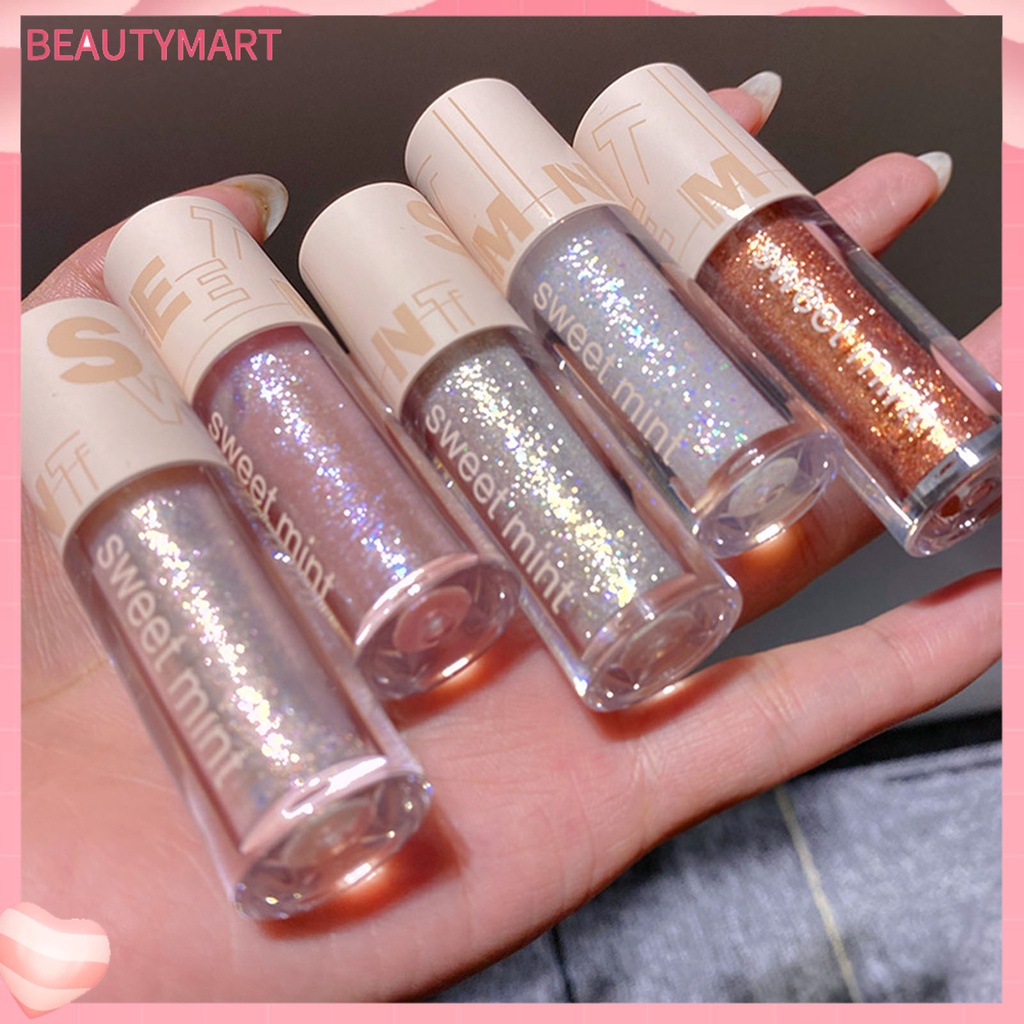 Phấn Mắt Dạng Lỏng beautymart 5g Hiệu Ứng Ánh Kim Dễ Sử Dụng Lâu Trôi Làm Sáng Da