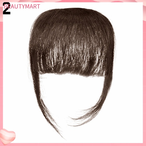 Tóc Mái Thẳng Mỏng Có Kẹp Phía Trước Thời Trang Cho Nữ