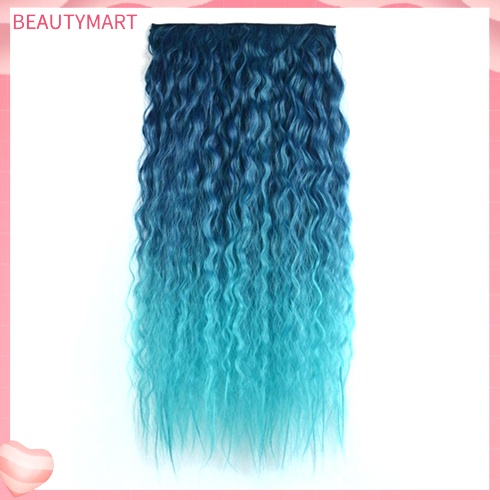 Bộ Tóc Giả Dài 60cm Màu Sắc Gradient Gợi Cảm Cho Nữ