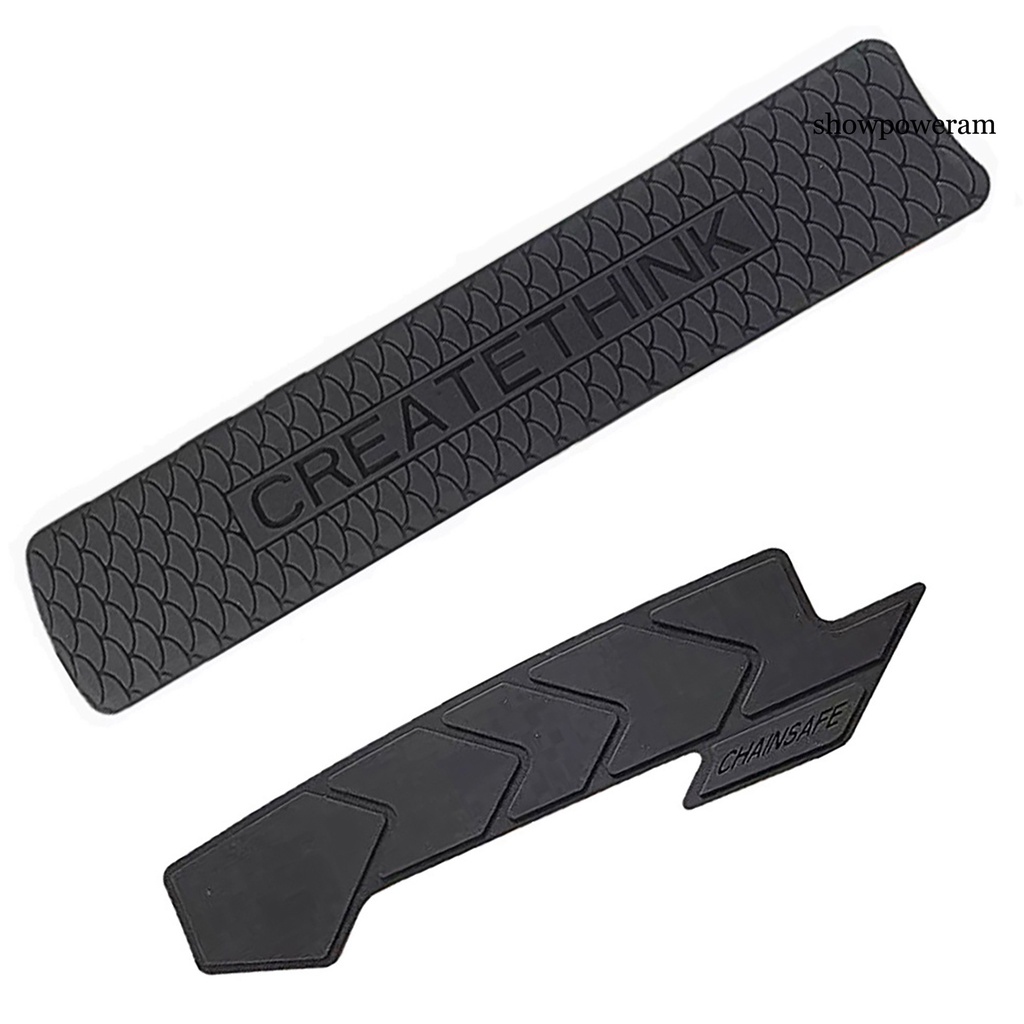 Miếng Dán PVC Bảo Vệ Dây Xích Xe Đạp Leo Núi Chống Trầy Xước Tự Dính Họa Tiết Cấu Trúc SP