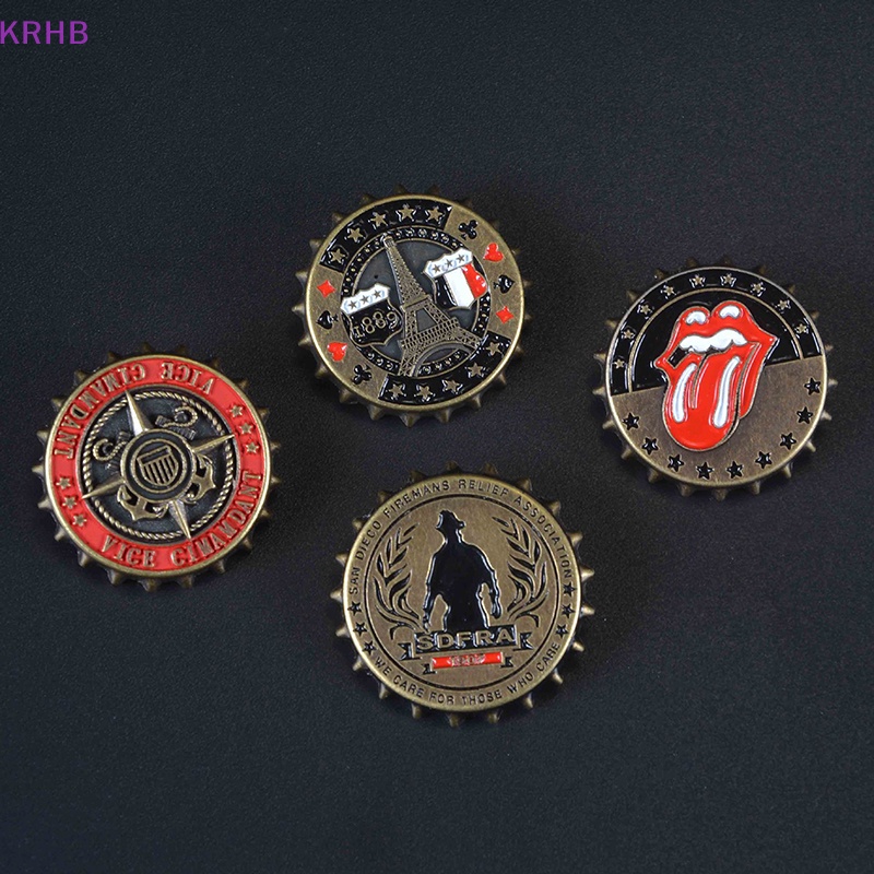 Huy Hiệu Cài Áo Kim Loại Phong Cách Vintage Thời Trang Mới