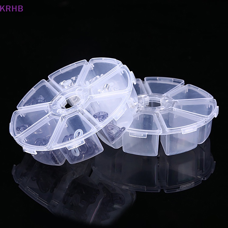 Hộp Đựng Trang Sức Bằng Nhựa Trong Suốt Chống Bụi Tiện Dụng Mới