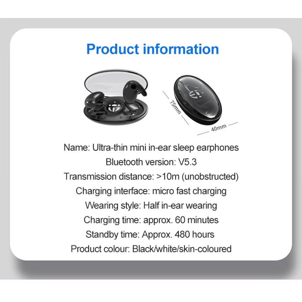 Ultra Tai Nghe Nhét Tai Siêu Mỏng Chất Lượng Cao