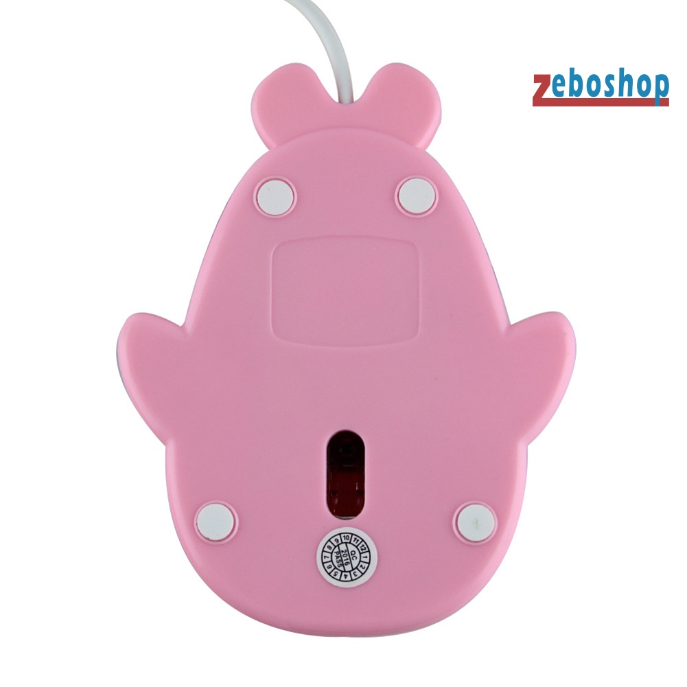 Chuột Quang Chơi Game Có Dây USB Hình Cá Voi Mini Dễ Thương zeboshop 1200DPI 1200DPI