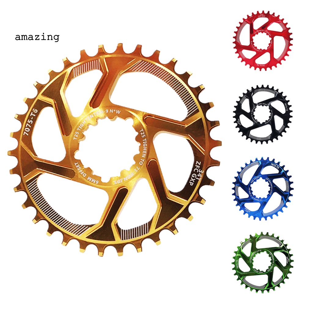 Bánh Răng Dây Xích 6mm Cho Xe Đạp Leo Núi 30 / 32 / 34 / 36T GXP XX1 X0 X9