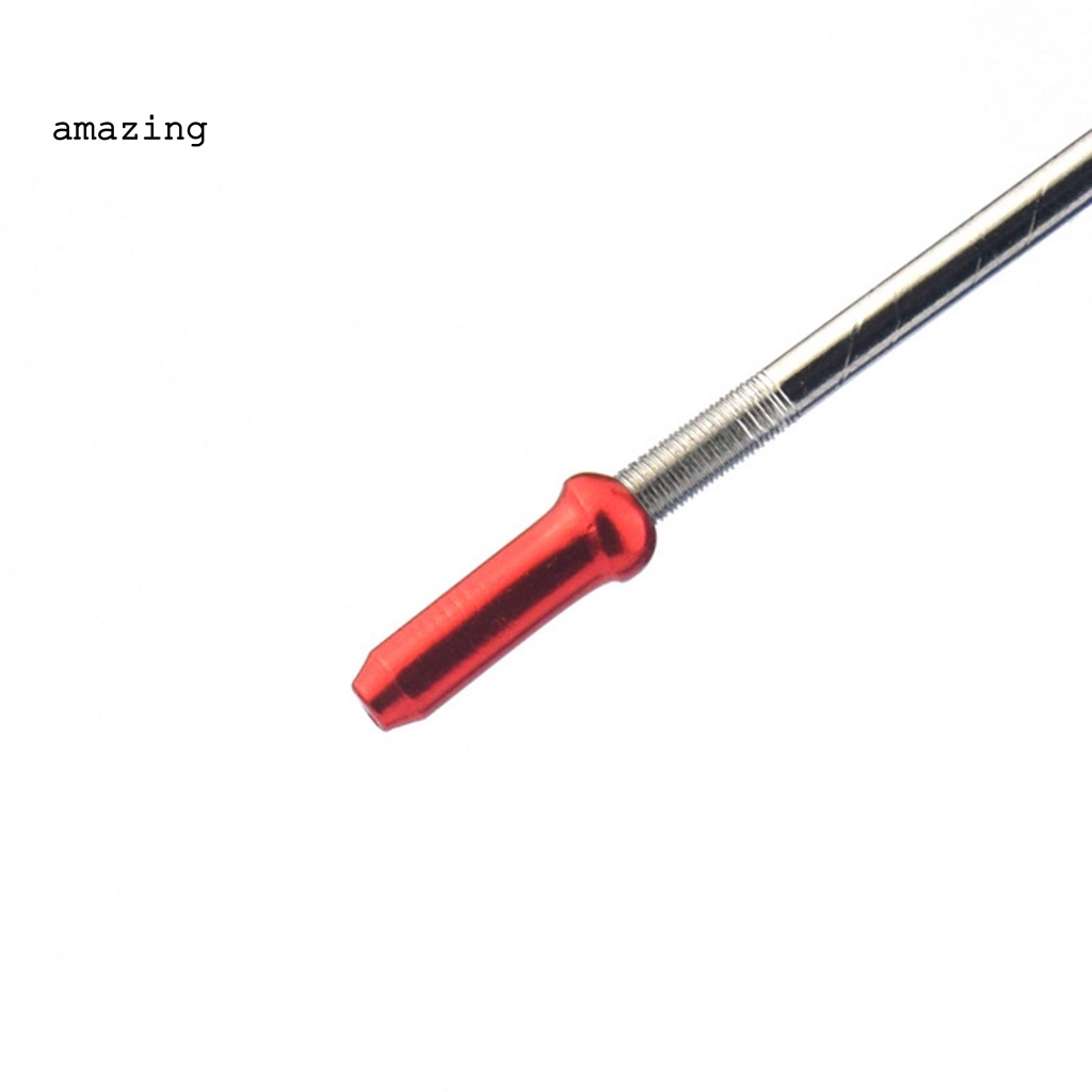 Bộ 200 Nắp Đậy Dây Cáp Xe Đạp Bằng Hợp Kim Nhôm Nhiều Màu Chống Mòn