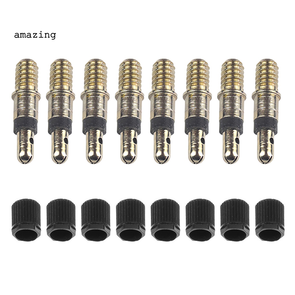 Bộ 8 Lõi Van Chống Rò Rỉ Dễ Lắp Đặt Thông Dụng Cho Xe Đạp