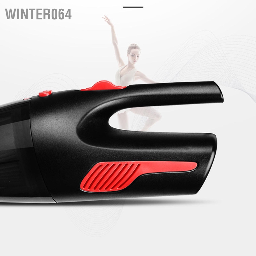 Máy Hút Bụi Cầm Tay Không Dây 120W Có Đèn LED Sử Dụng Khô Ướt Cho Xe Gia Đình Hạt Lỏng Tóc Trầm Tích Winter064