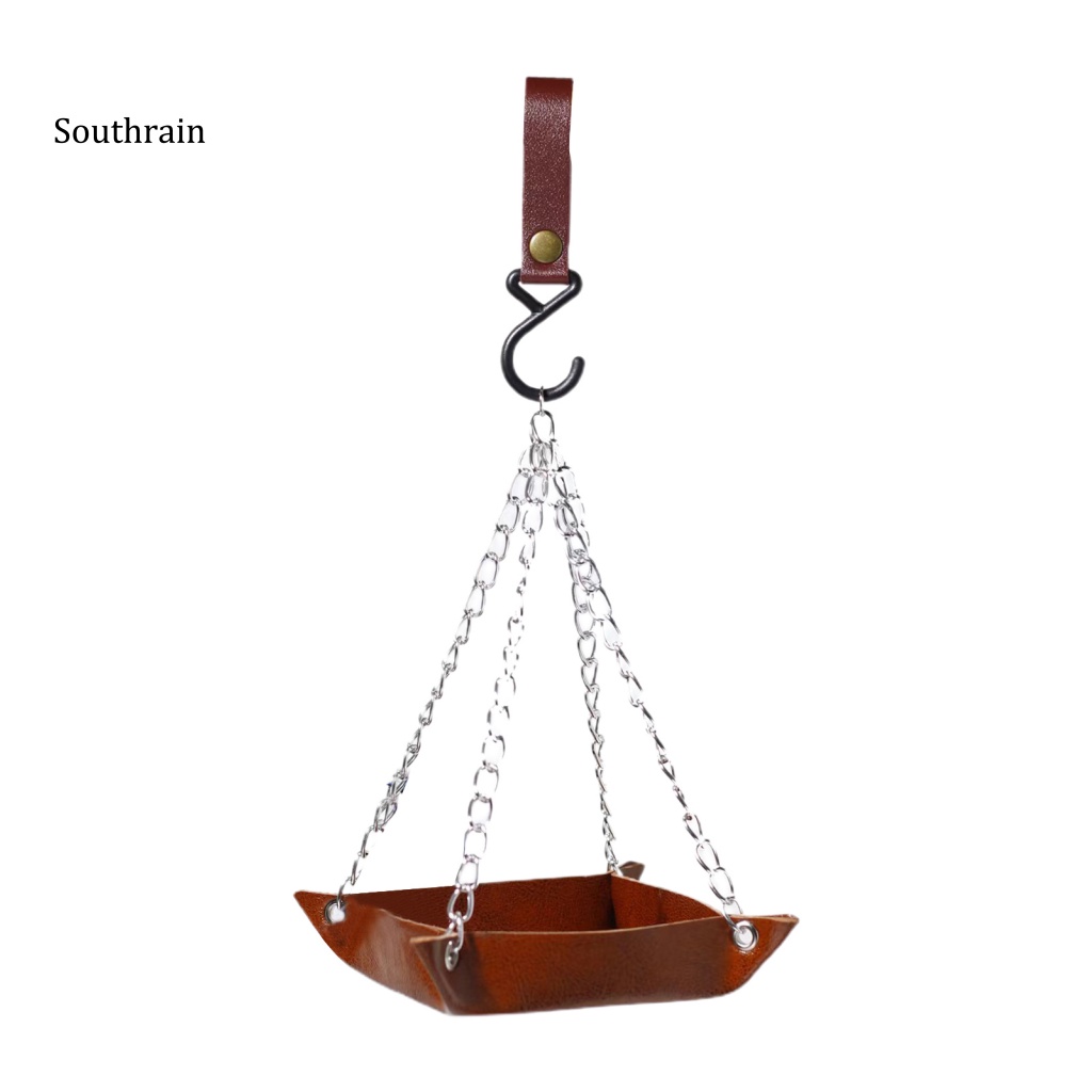 Hộp Đựng Thức Ăn Dung Tích Lớn Có Móc Treo Chống Nước Chống Cắn Cho Chim