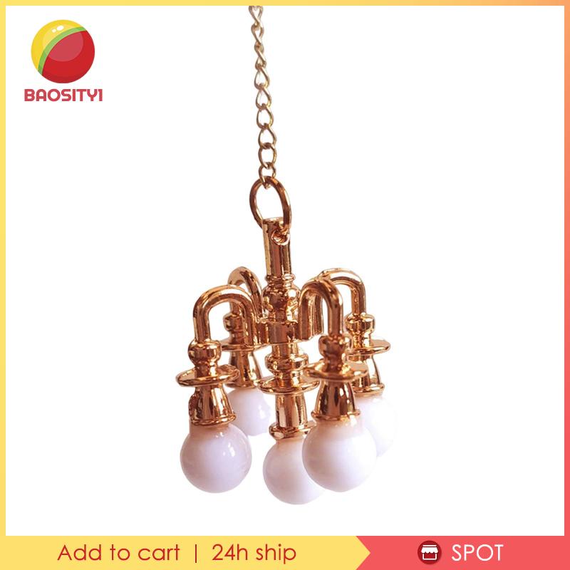 [Baosity1] Đèn Trần Mini Tỉ Lệ 1: 6 1: 12 Trang Trí Nhà Búp Bê