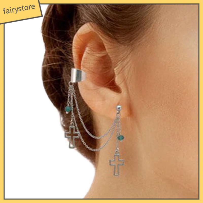 1 Khuyên Vành Tai Tua Rua Thời Trang Cá Tính