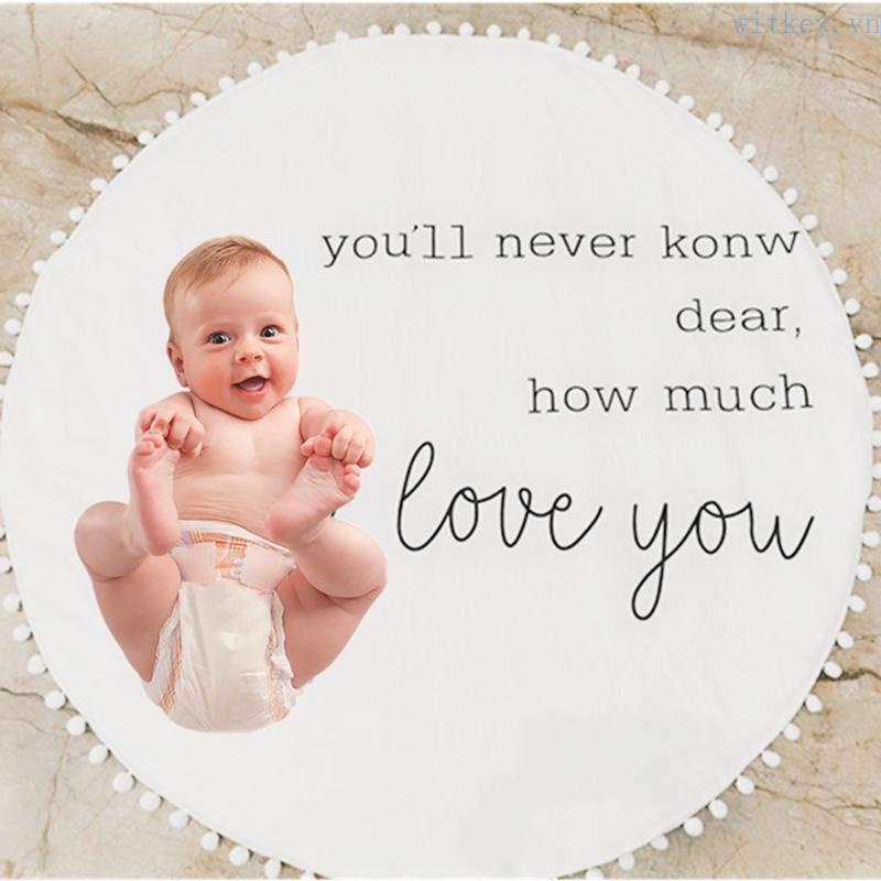 Thảm Tròn Lót Sàn Cho Bé Chơi Đùa Tiện Dụng