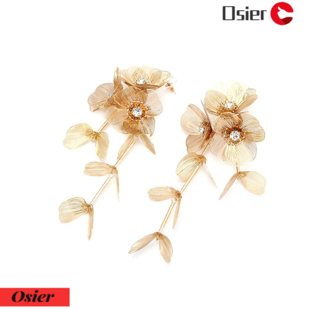 OSIER1 Bông Tai Tua Rua Sang Trọng Thời Trang 2023