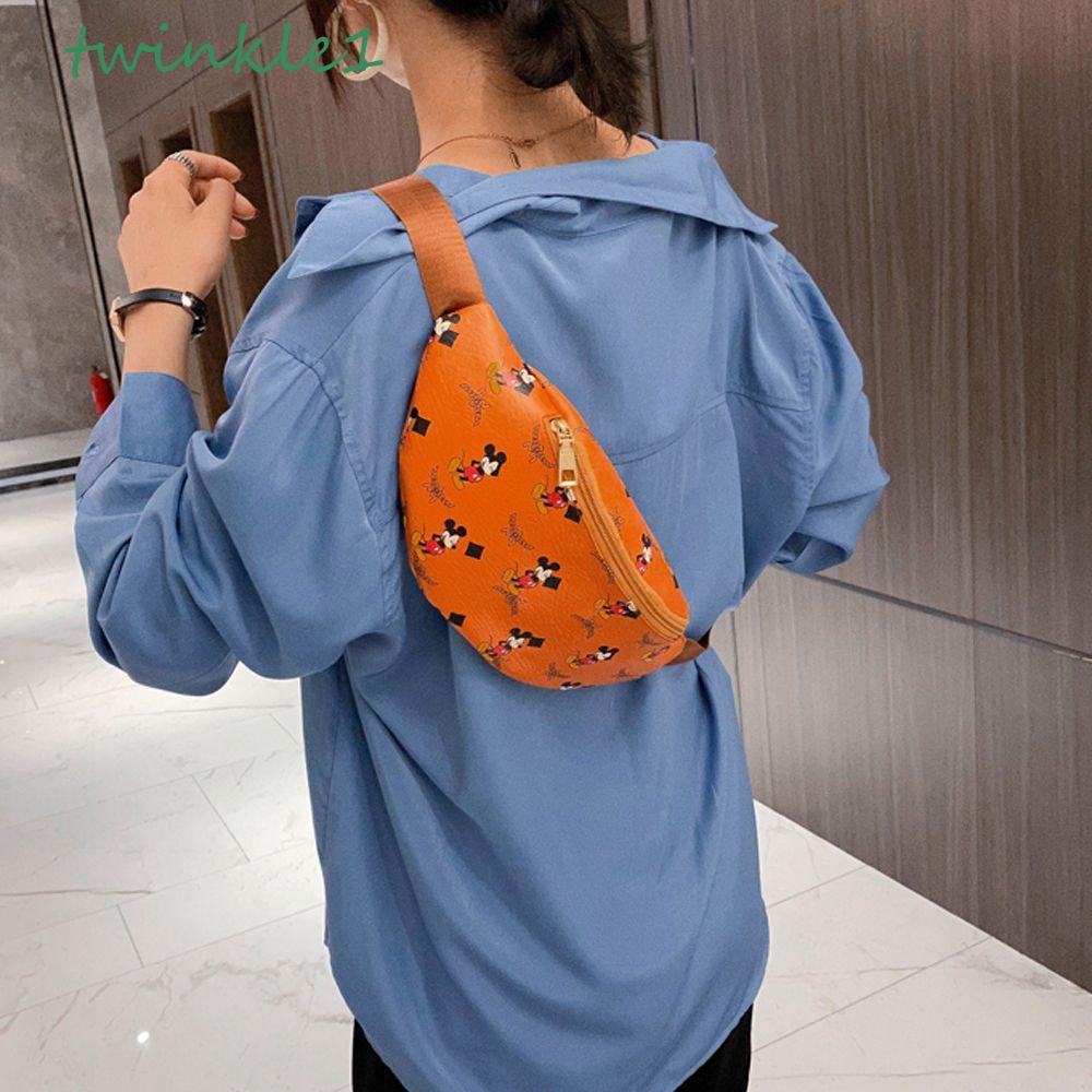 Túi Đeo Hông Bằng Da Pu Phong Cách Retro Thời Trang Cho Nữ