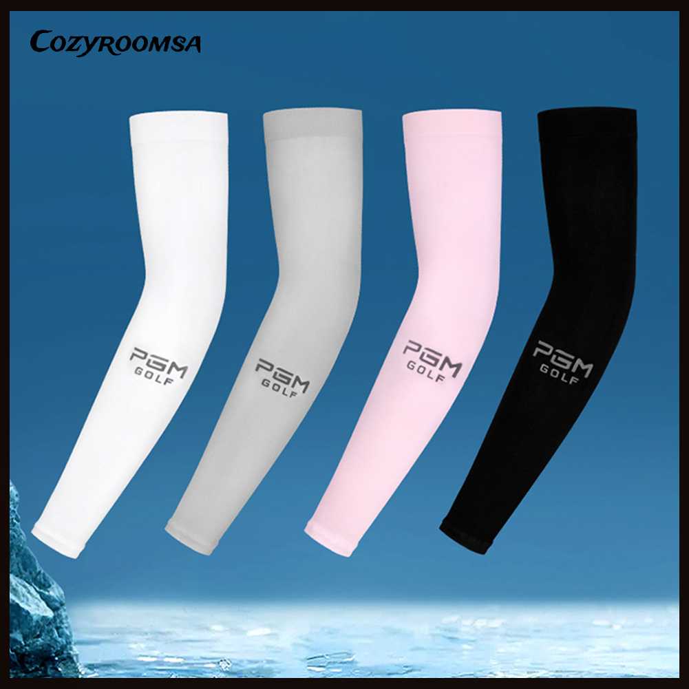Set 2 Vỏ Bọc Cánh Tay Co Giãn Thoáng Khí Mát Mẻ Cho Hoạt Động Thể Thao Ngoài Trời