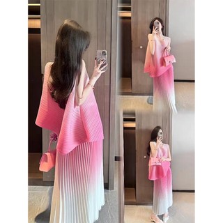 Set Áo Váy Hồng Thời Trang Mùa Hè 2023 Phong Cách Mới Cho Nữ