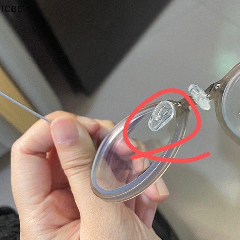 Set 5 Cặp Đệm Mũi Bằng Silicon Cho Kính Mắt