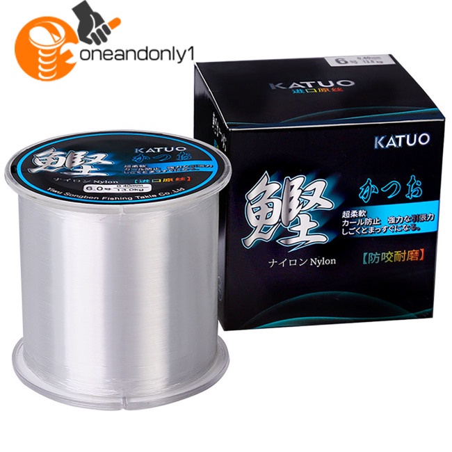 Cuộn Dây Câu Cá Nylon Trong Suốt Siêu Chắc Dài 500m