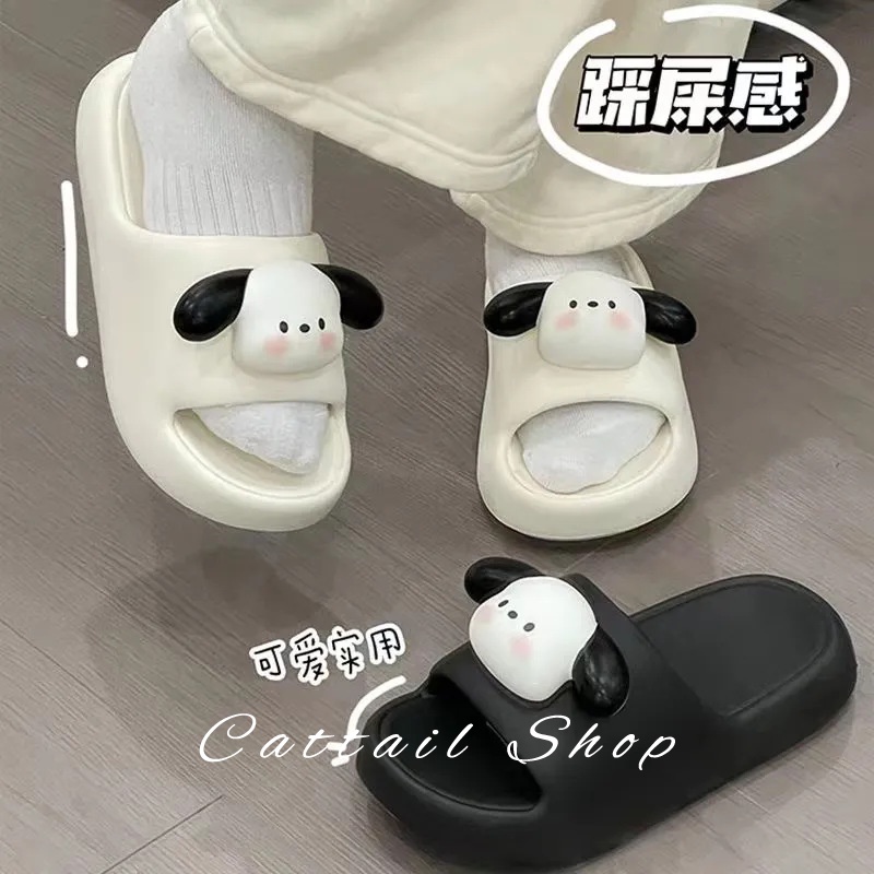 DISHULAN dép dép nữ dép bánh mì nữ dép bánh mì nữ Chống Trượt 060809