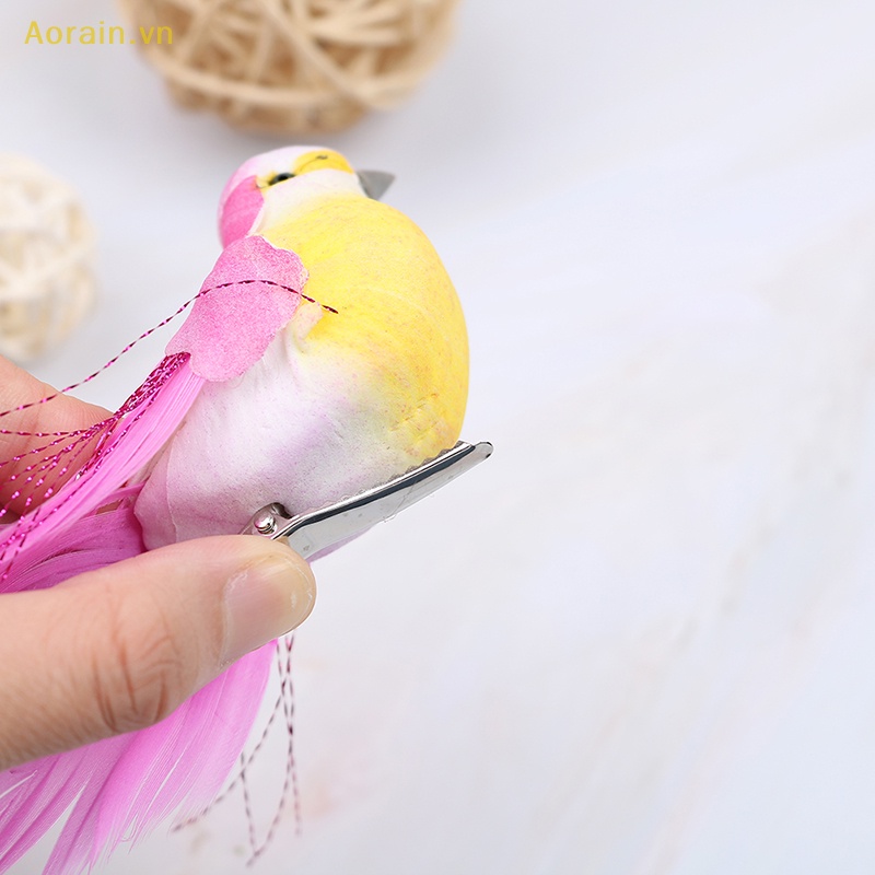 1 Chú Chim Bồ Câu Nhân Tạo mini Bằng Xốp Trang Trí Nhà Cửa / Tiệc Cưới